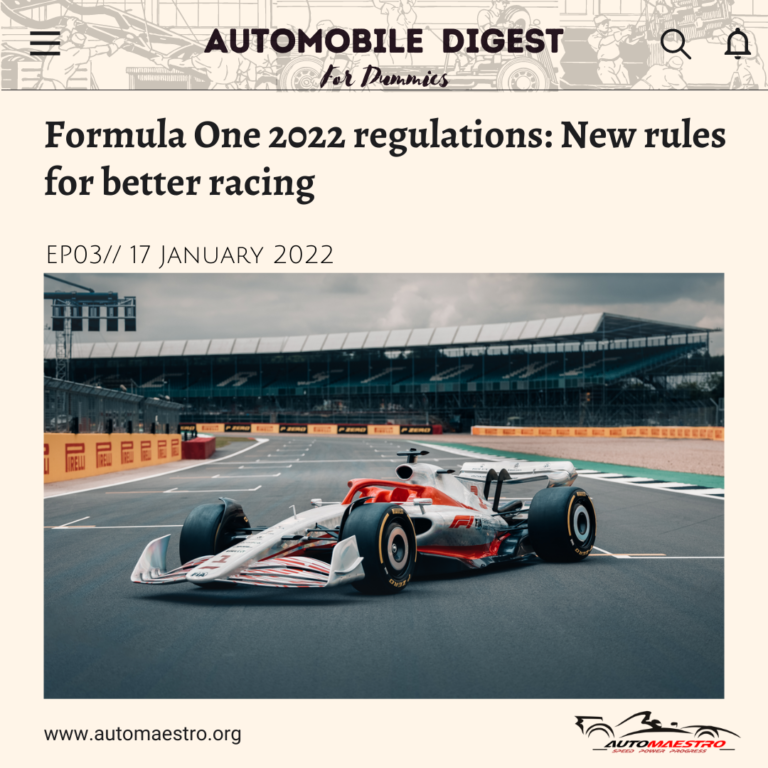 Formula One 2022 regulations: New rules for better racing