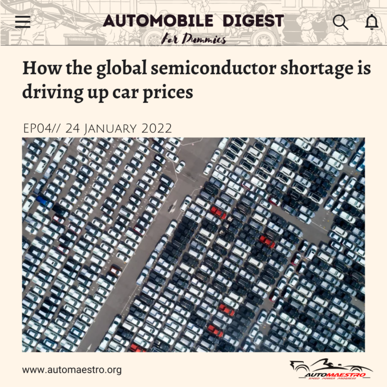 How the global semi-conductor shortage is driving up car prices